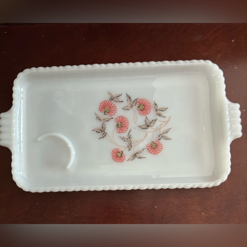 Vintage snack tray.